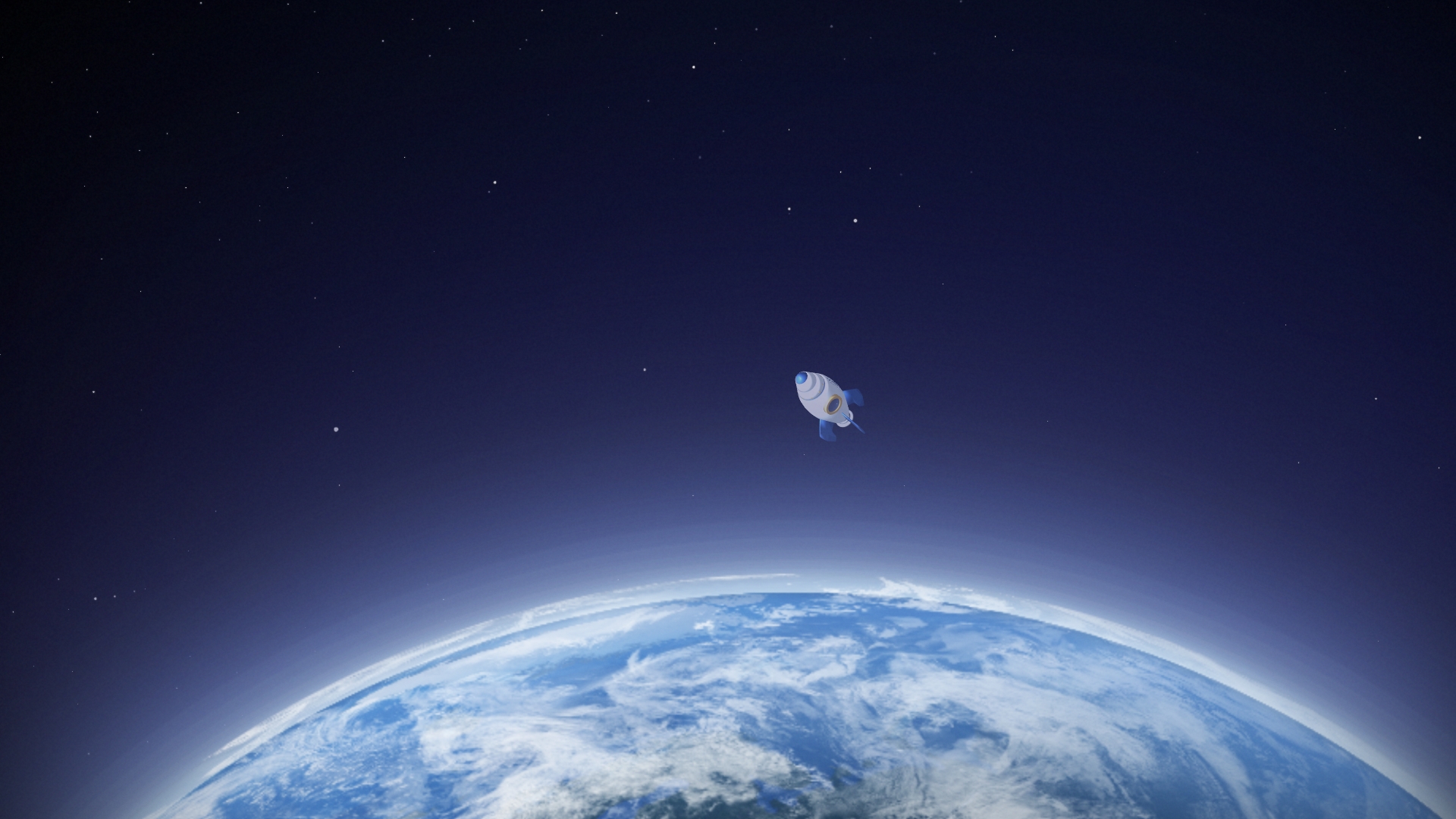 La fusée goldunion quitte la terre